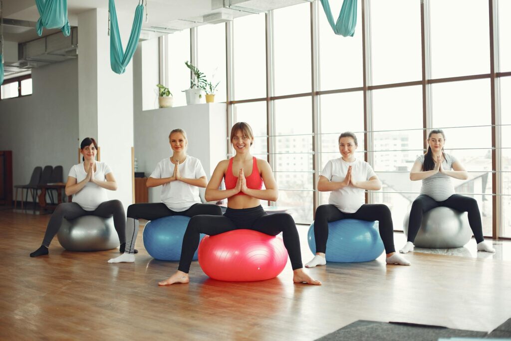 fit ball pilates